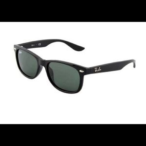 Rayban Jr Black Wayfarer Sunglasses